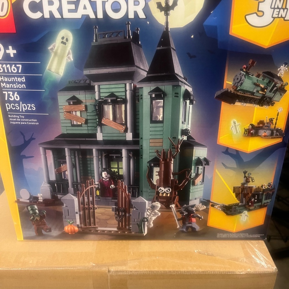 Lego Creator Haunted Mansion Set - Green and Black